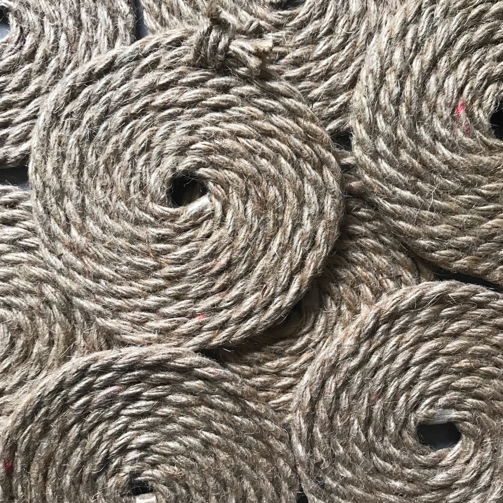Jute Rope Coasters - Picture 2 of 3